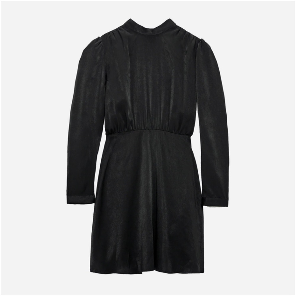 Zara Black Long Sleeve Dress